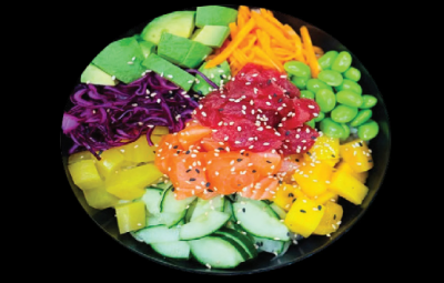Poké saumon